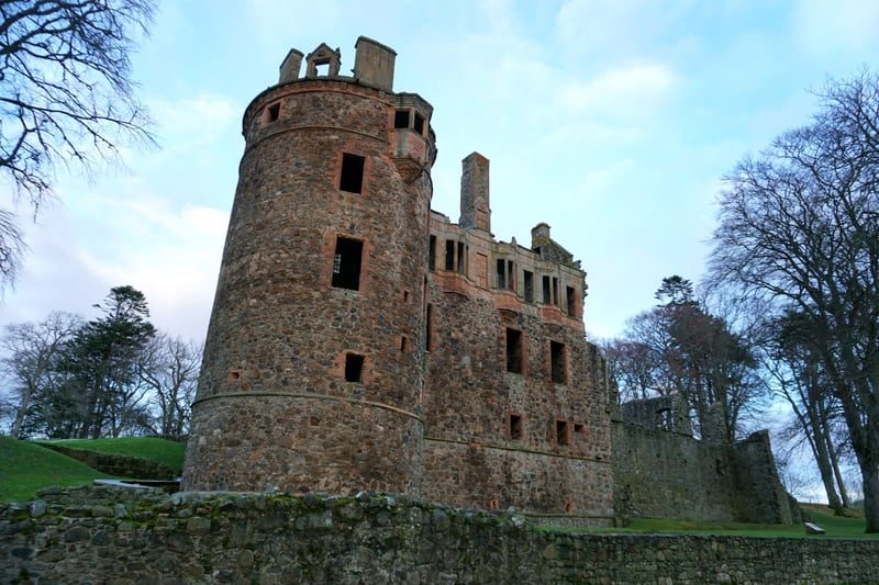 Huntly Castle in Aberdeenshire