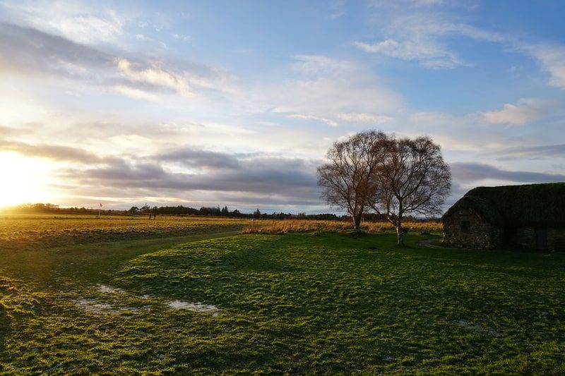 Culloden Battlefield in the Scottish Highlands