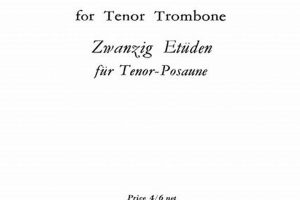 Learn Twenty Studies for Tenor Trombone - George Maxted Guide | Study Travel Abroad | Explore Educational Trips & Global Learning Opportunities