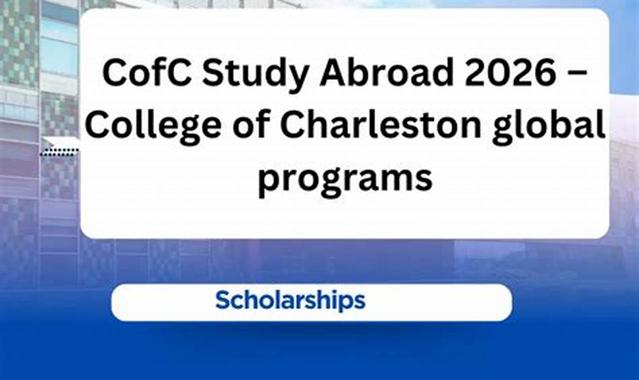 Your COFC Study Abroad Adventure Awaits! | Study Travel Abroad | Explore Educational Trips & Global Learning Opportunities