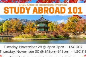 Unlock Global Education: Study Abroad at SHSU! | Study Travel Abroad | Explore Educational Trips & Global Learning Opportunities