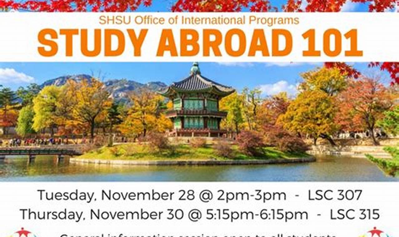 Unlock Global Education: Study Abroad at SHSU! Study Travel Abroad | Explore Educational Trips & Global Learning Opportunities Unlock Global Education: Study Abroad at SHSU! | Study Travel Abroad | Explore Educational Trips & Global Learning Opportunities