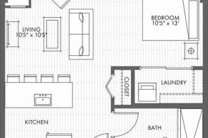 Small 15 x 16 Studio Floor Plan: Design & Ideas | Study Travel Abroad | Explore Educational Trips & Global Learning Opportunities