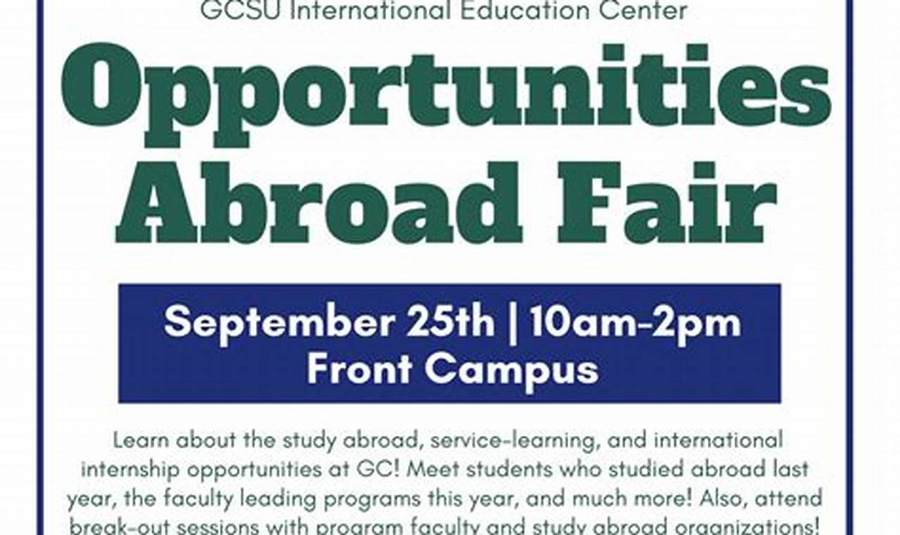 Unlock Your World: Study Abroad at GCSU | Study Travel Abroad | Explore Educational Trips & Global Learning Opportunities