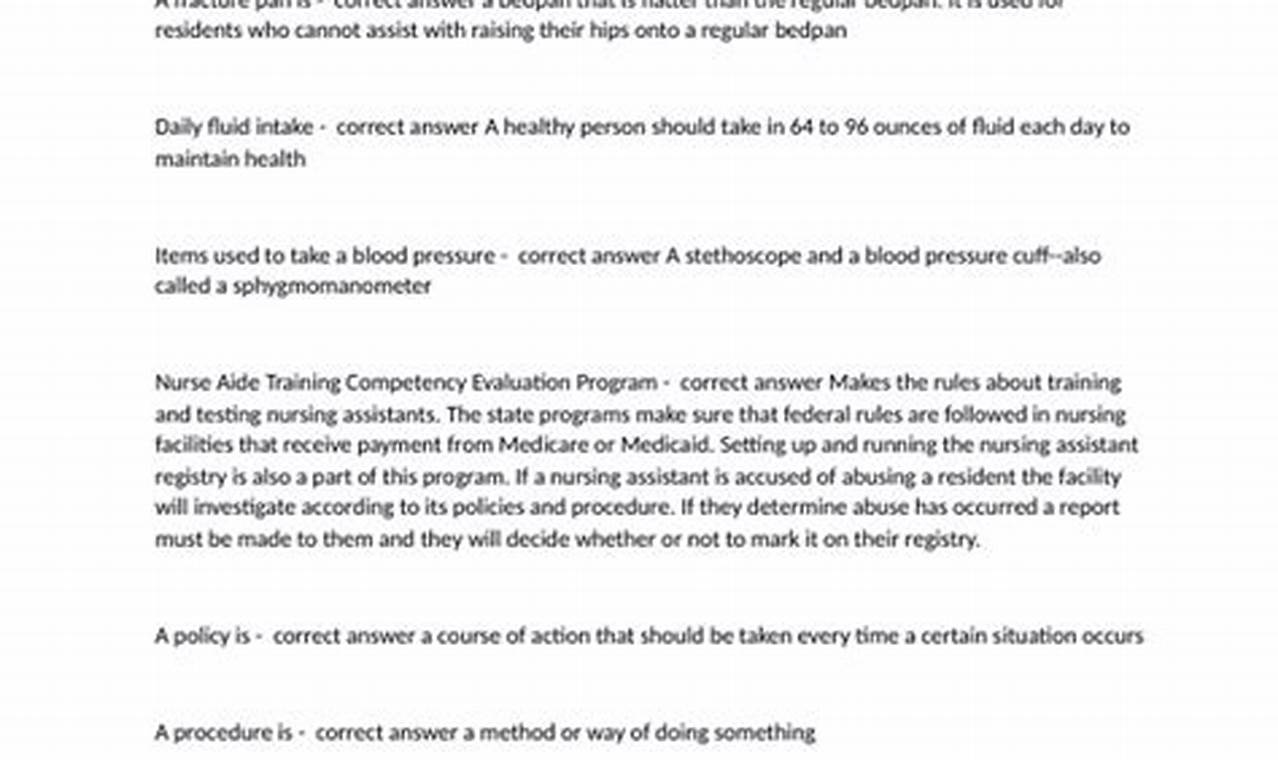 Best CNA Written Exam Study Guide 2024 - Pass Now! | Study Travel Abroad | Explore Educational Trips & Global Learning Opportunities