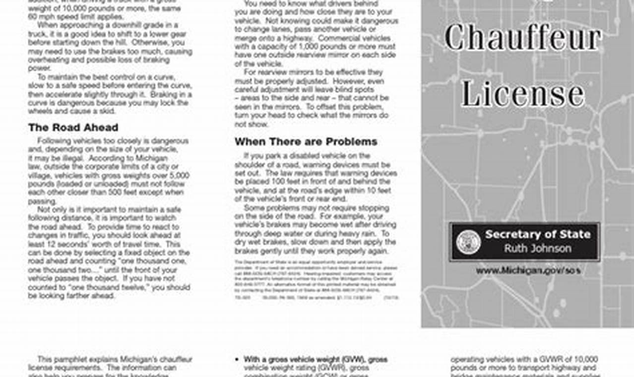 Ace Your Michigan Chauffeur License Exam: A Study Guide! Study Travel Abroad | Explore Educational Trips & Global Learning Opportunities Ace Your Michigan Chauffeur License Exam: A Study Guide! | Study Travel Abroad | Explore Educational Trips & Global Learning Opportunities