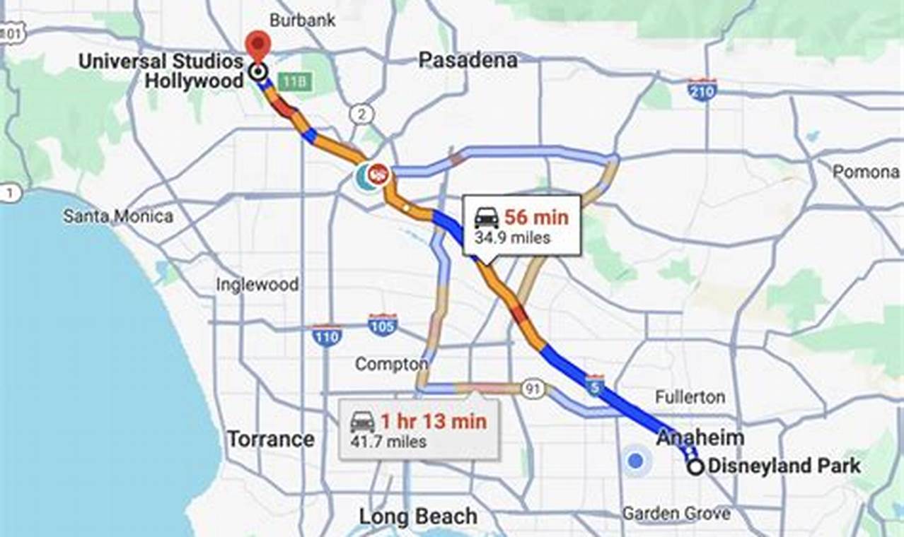 Distance Matters: How Far is Disneyland from Universal? Guide | Study Travel Abroad | Explore Educational Trips & Global Learning Opportunities