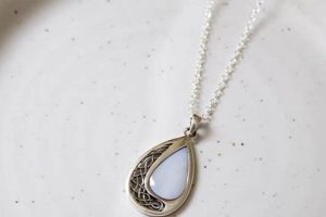 Lark Studio: Moonstone Chalcedony Necklace - Unique Gemstone Art | Study Travel Abroad | Explore Educational Trips & Global Learning Opportunities