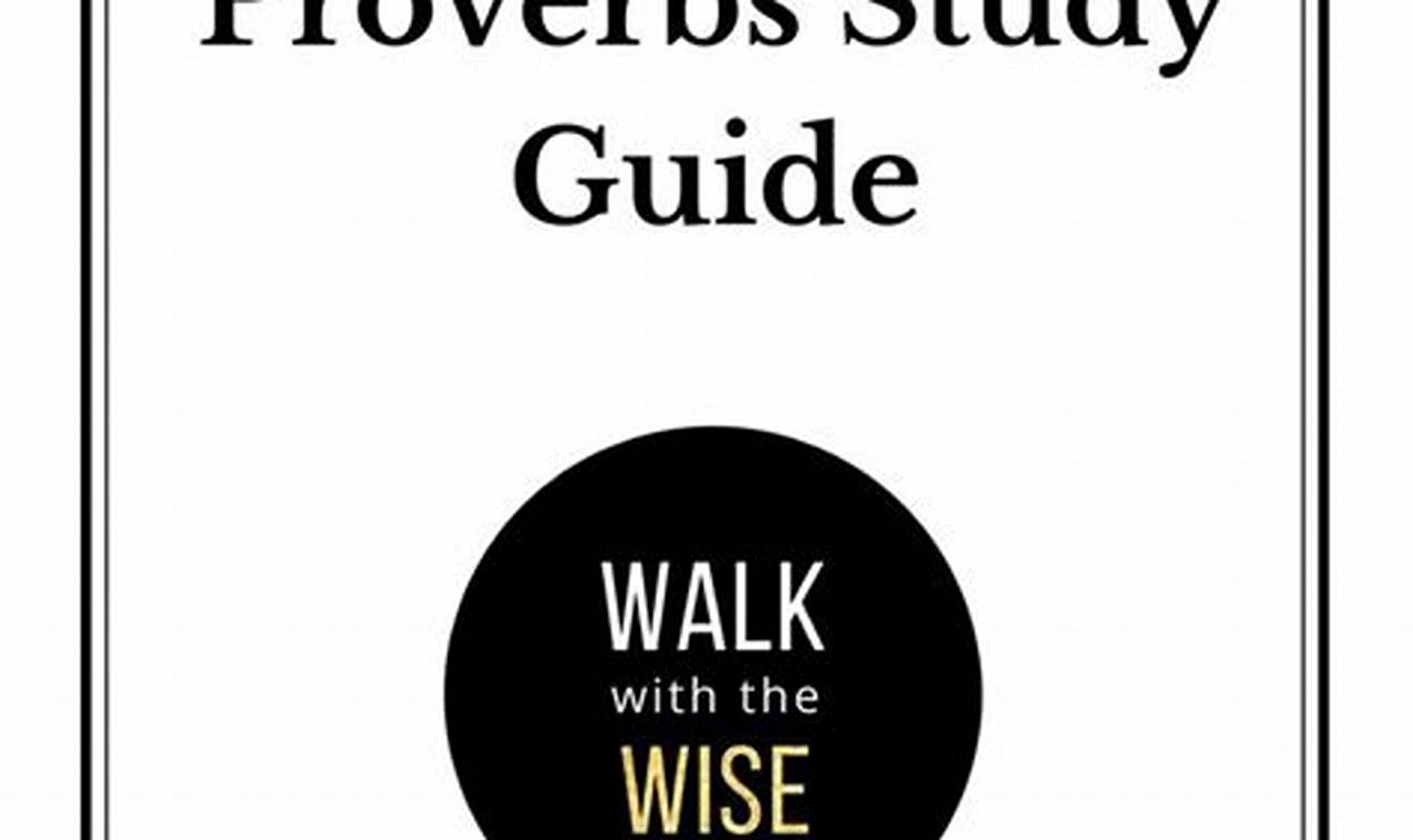 Easy Proverbs: Study Guide Free Download | Study Travel Abroad | Explore Educational Trips & Global Learning Opportunities