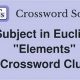 Unlocking Euclid's Study: Crossword Clue Solver & Tips | Study Travel Abroad | Explore Educational Trips & Global Learning Opportunities