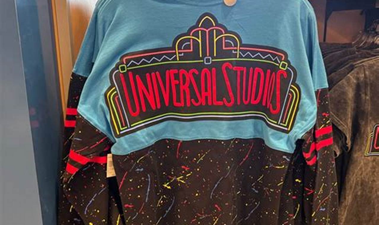 Shop Universal Studios Spirit Jersey: Park Souvenirs! | Study Travel Abroad | Explore Educational Trips & Global Learning Opportunities