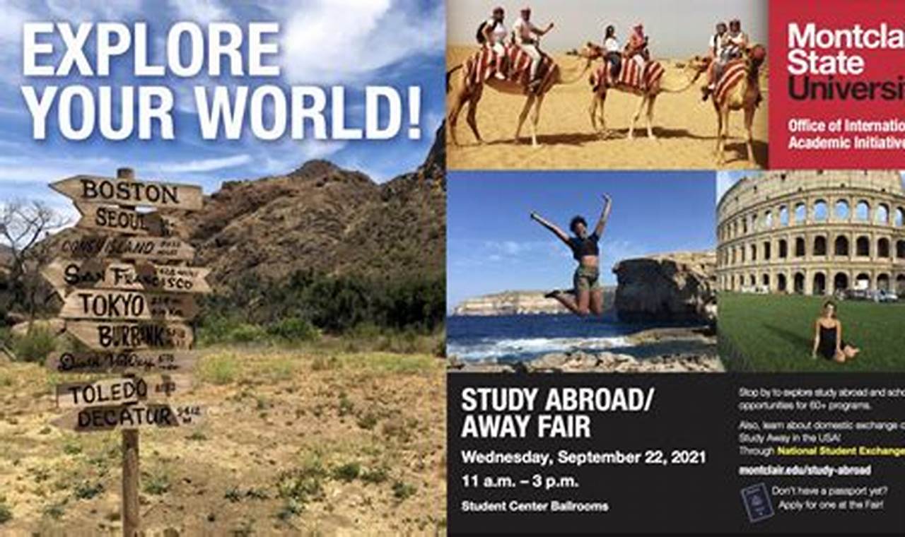 Unlock Global Ed: Study Abroad at Montclair State University Today! | Study Travel Abroad | Explore Educational Trips & Global Learning Opportunities