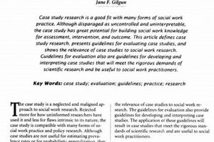 Free Social Work Case Study Sample Guide & Tips | Study Travel Abroad | Explore Educational Trips & Global Learning Opportunities