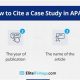 APA Case Studies: How to Cite & Reference Guide | Study Travel Abroad | Explore Educational Trips & Global Learning Opportunities