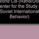 Why RAND UCLA Soviet Studies Matter: Insights &amp; Analysis | Study Travel Abroad | Explore Educational Trips & Global Learning Opportunities