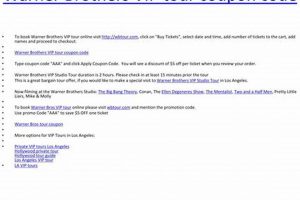 Get Warner Bros. Studio Tour Coupon Code! [YEAR] Deals | Study Travel Abroad | Explore Educational Trips & Global Learning Opportunities