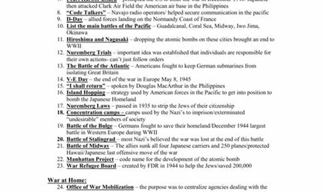 Best WW2 Study Guide: Your Ultimate Exam Prep Resource | Study Travel Abroad | Explore Educational Trips & Global Learning Opportunities