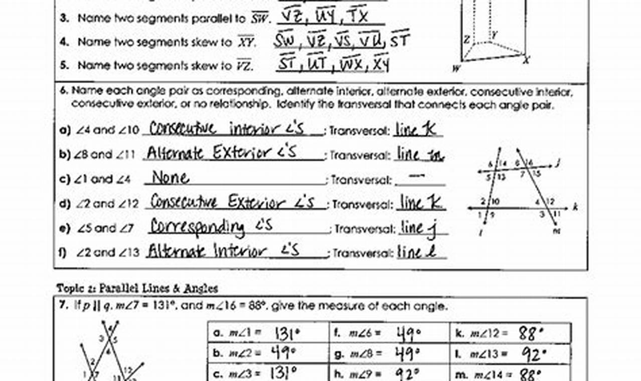 Ace Your Test: Parallel & Perpendicular Lines Guide (Unit 3) | Study Travel Abroad | Explore Educational Trips & Global Learning Opportunities