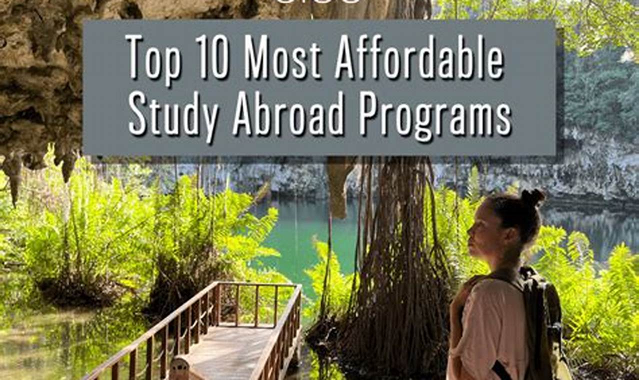 Cheap & Best Affordable Study Abroad Programs Today! | Study Travel Abroad | Explore Educational Trips & Global Learning Opportunities